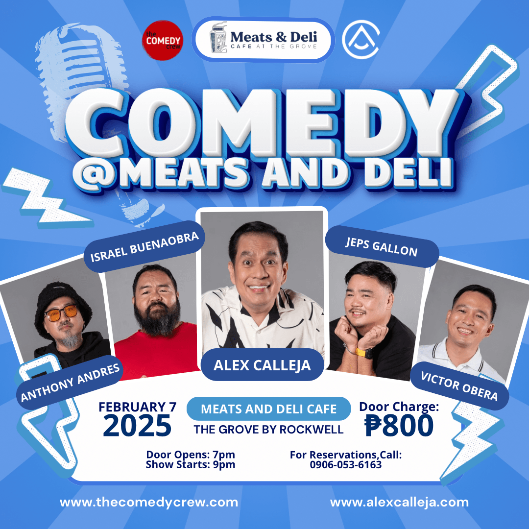 standup comedy show feb 2025 Meats and Deli